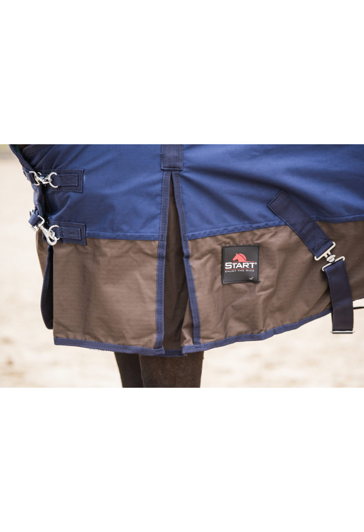 START 2-tone lined turnout rug 0g 600D