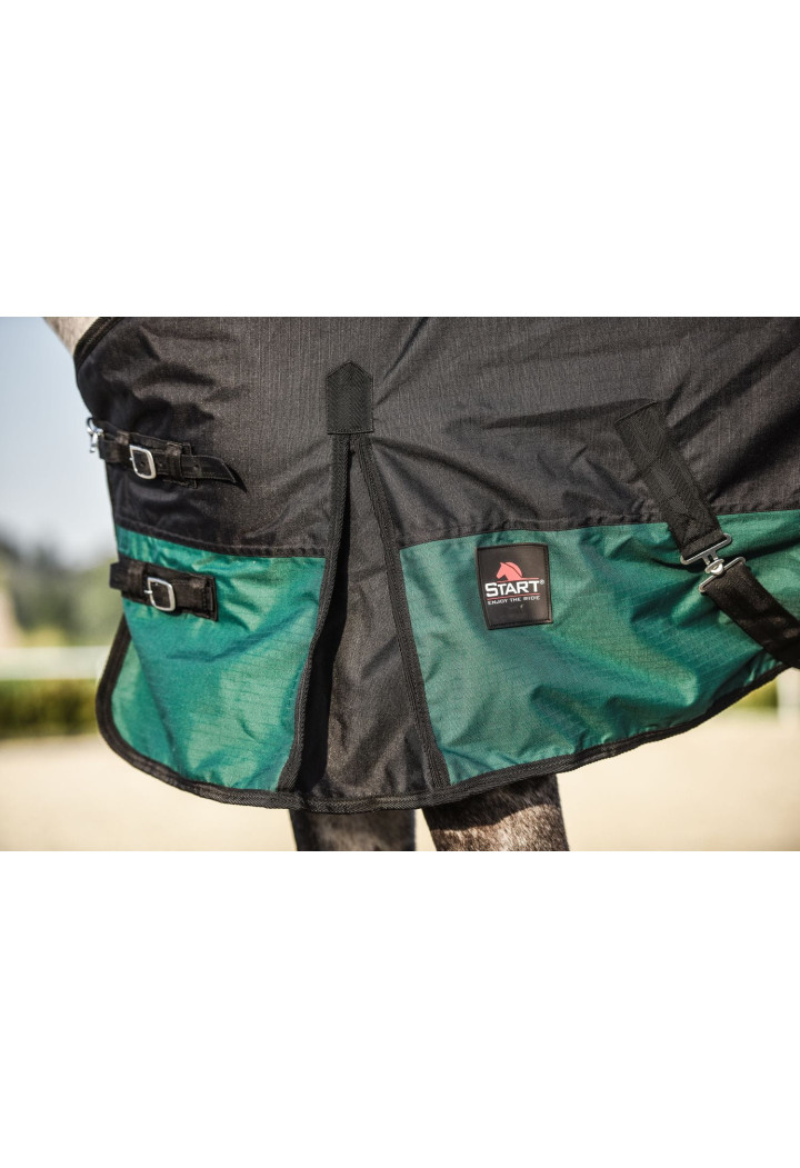START 2-tone lined turnout rug 0g 600D
