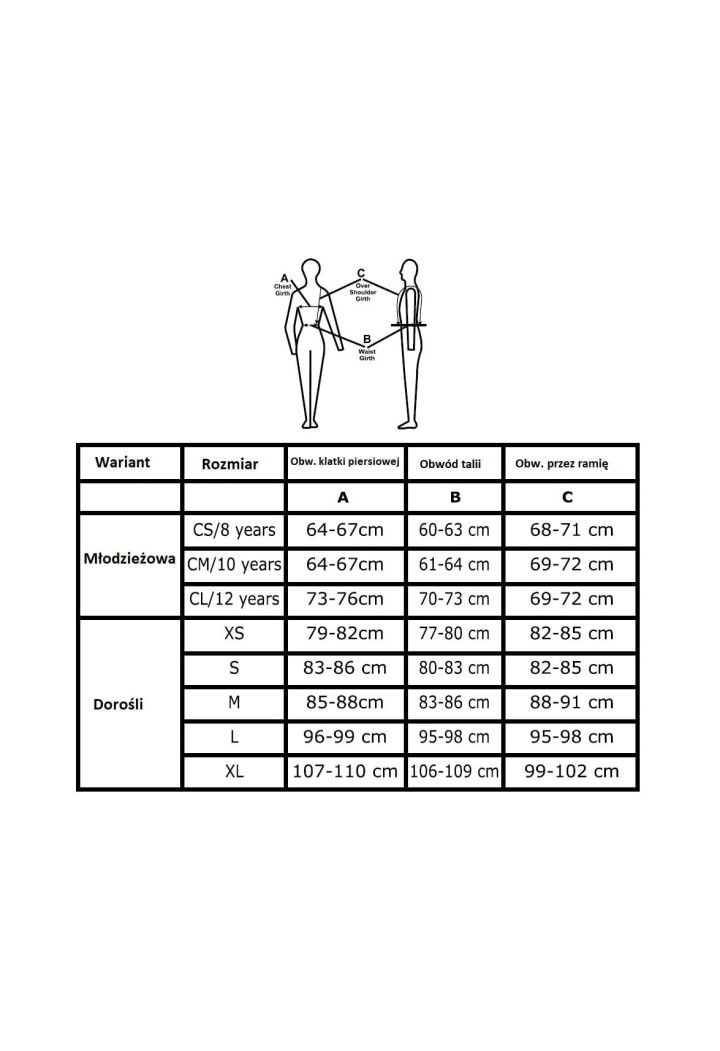 START protective vest segm. a.k.a. for adults