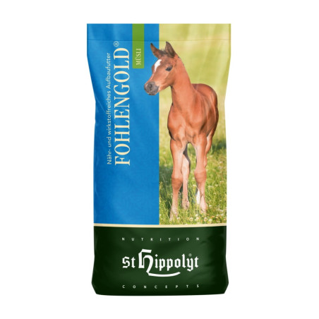 Alimentazione ST.HIPPOLYT FohlenGold 20kg musli
