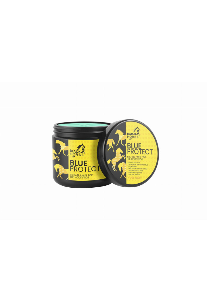Sulphur ointment for hoof frog BLACK HORSE BlueProt 500ml