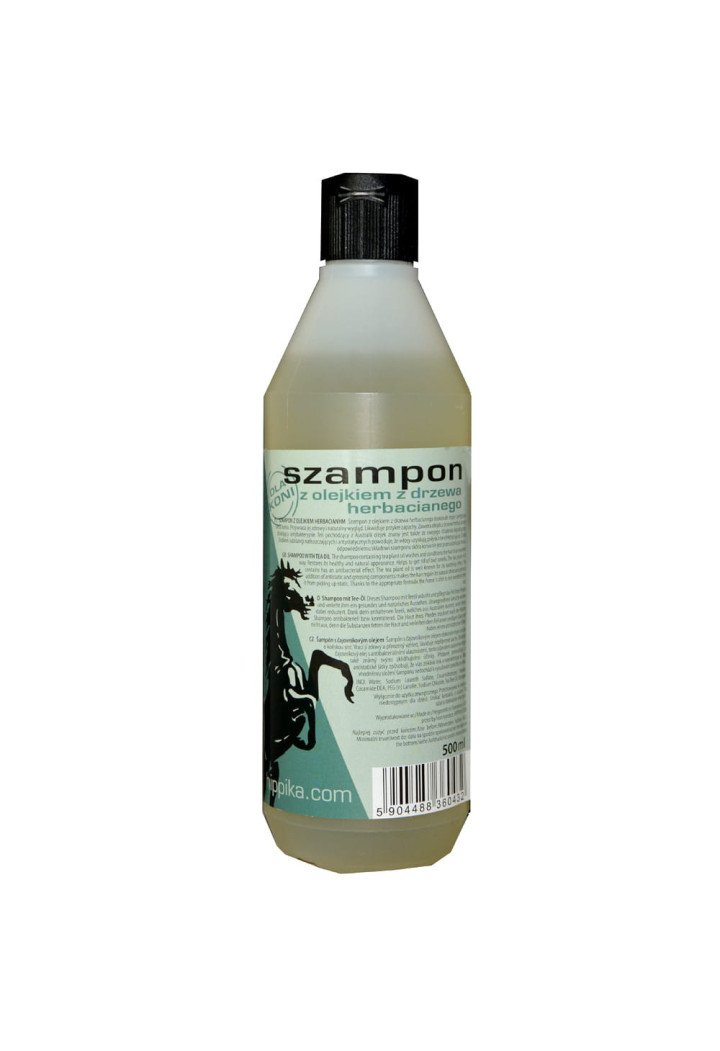 Shampoo with tea oil HIPPIKA 500ml