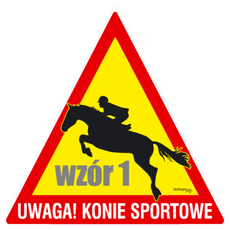 DO STAJNI modello di autoadesivo per cavalli 01