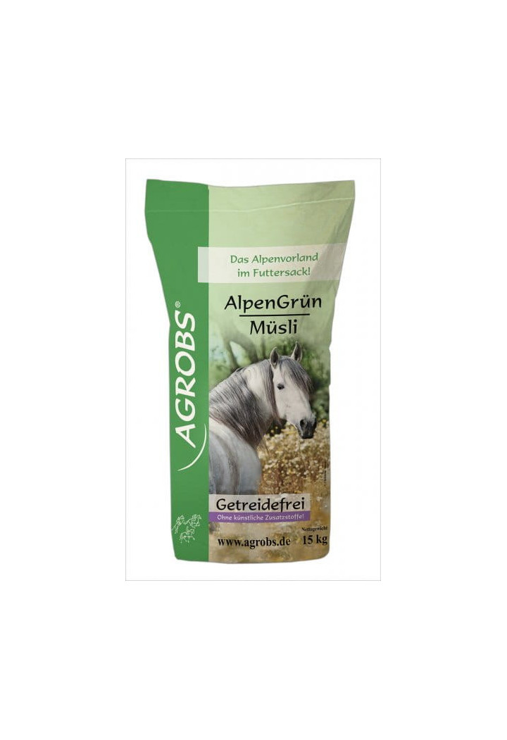 Krmivo AGROBS AlpenGrun 15kg musli