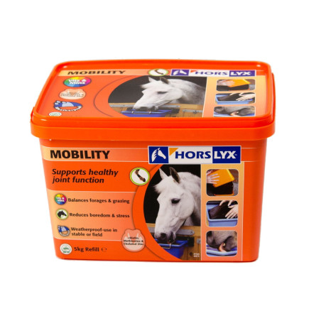 Blocco da leccare HORSLYX vitamina Mobility 5kg