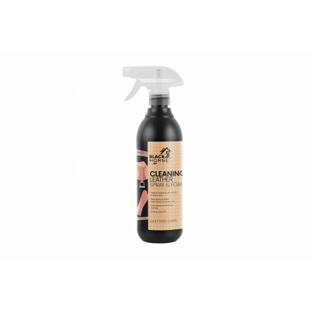 na kožené výrobky BLACK HORSE CleaningLeather 500ml