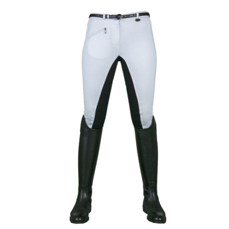 Pantaloni de echitație HKM Basic Belmtex