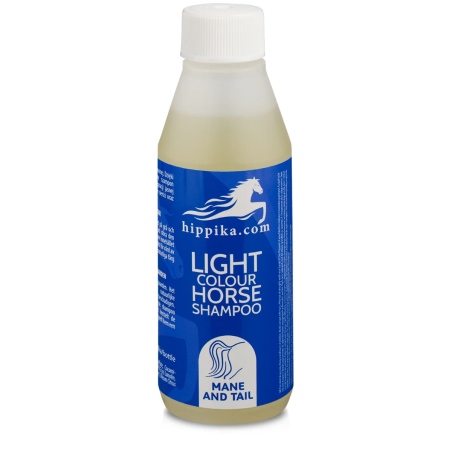 Szampon dla koni siwych HIPPIKA JasnaSierść 100ml
