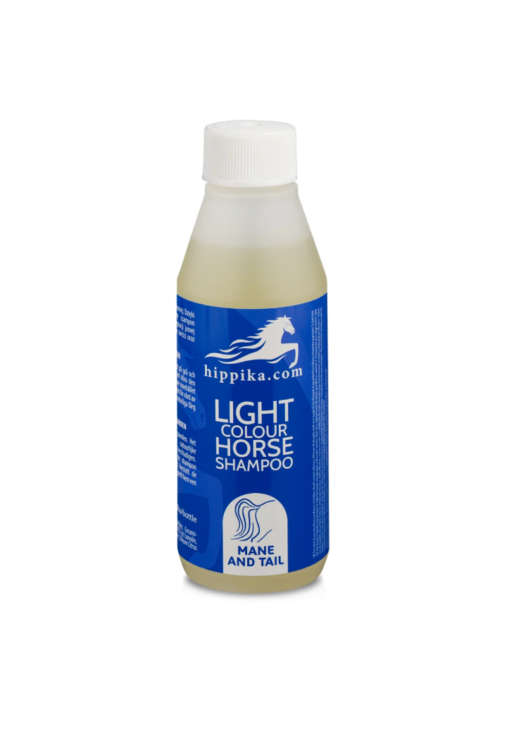 Szampon dla koni siwych HIPPIKA JasnaSierść 100ml