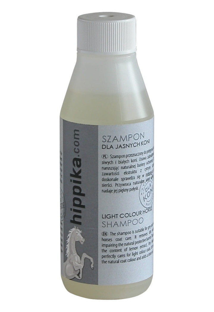 Šampon pro šedé koně HIPPIKA JasnoSierity 100ml