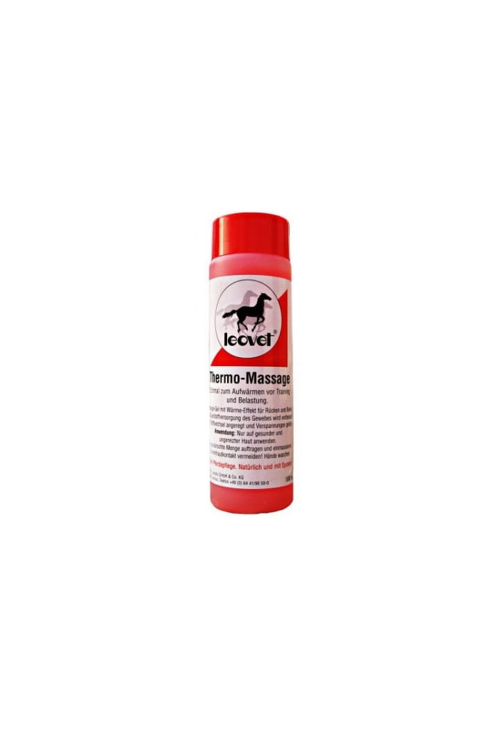 Gel cald LEOVET Thermomassage 500ml