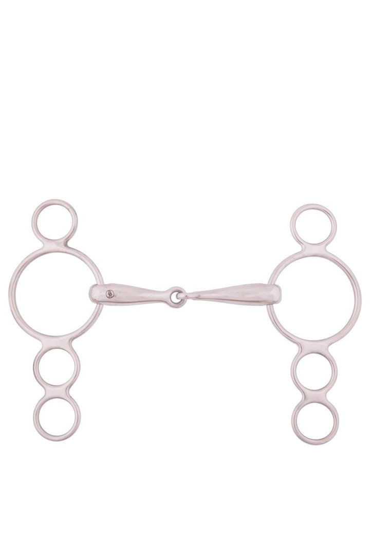 Imboccatura pesoa BR SingleJointed 3 K 18mm snodata