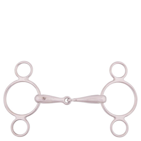 Gebiss pesoa BR SingleJointed 2 k 18mm gebrochen