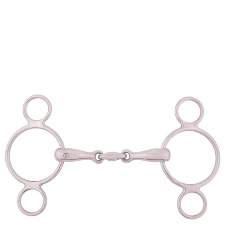 Wędzidło pessoa BR DoubleJointed 2k 18mm 2*łamane
