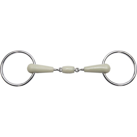 Loose-ring snaffle FEELING FlexiApple SS 2*jointed
