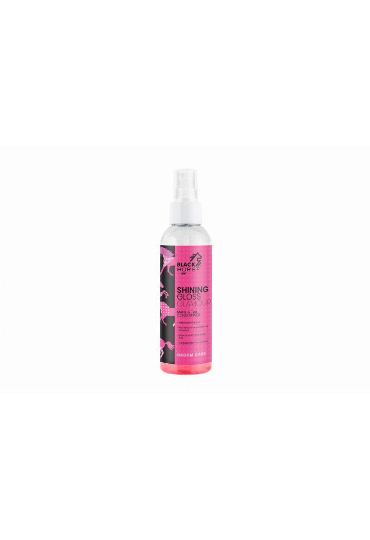 Konditioniergerät für Mähne und Schwanz BLACK HORSE Glamour150ml