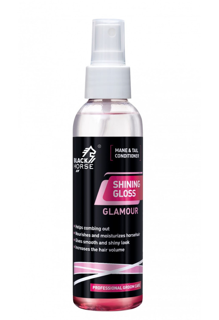 Conditioner for mane and tail BLACK HORSE Glamour150ml