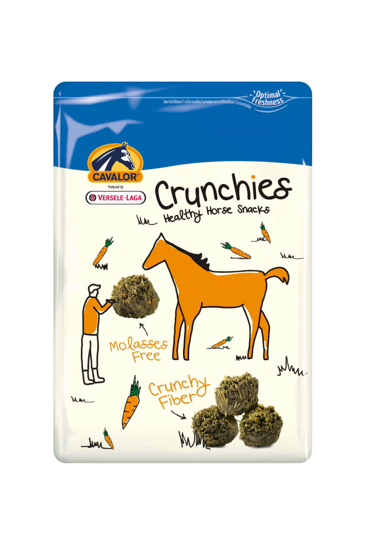 Léčení pro koně CAVALOR Crunchies 1,5kg
