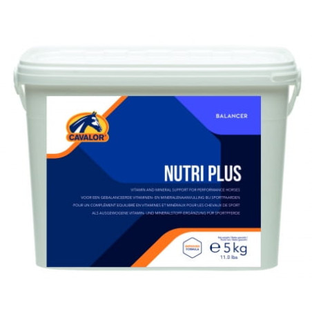 Vitamine und Mineralien CAVALOR NutriPlus 5kg
