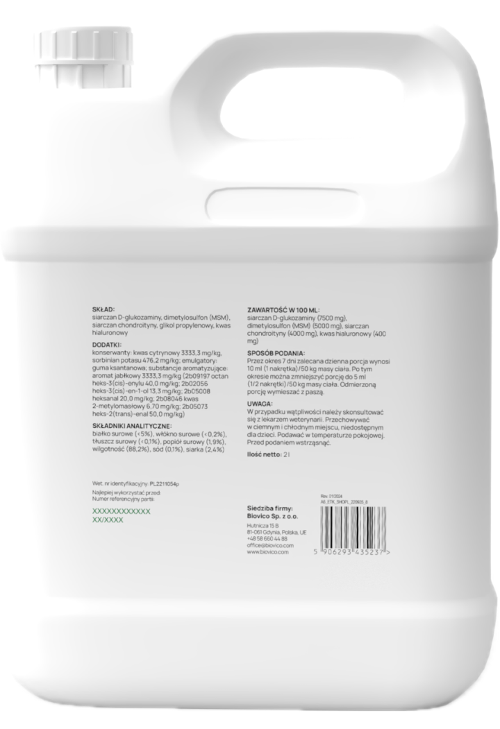 BIOVICO Sizarol Complex Horse joint supplement 2l