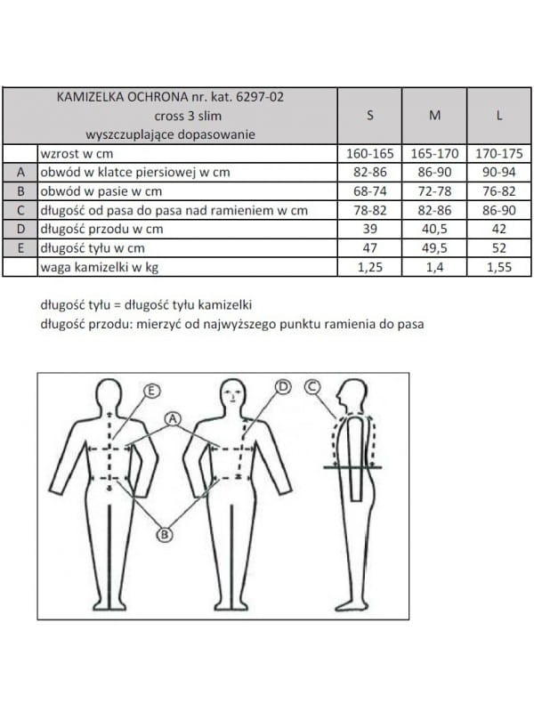 KOMPERDELL Cross Slim 3 ochranná vesta