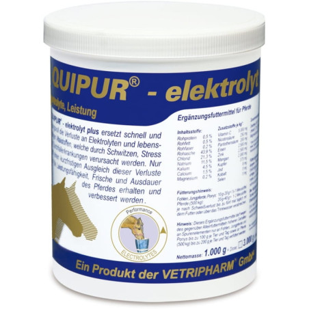EQUIPUR Elektrolyt plus 1000g Elektrolyte