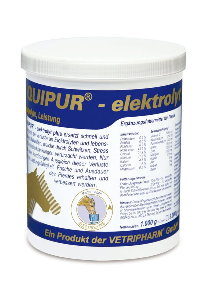 EQUIPUR Elektrolyt Plus 1000g electrolytes