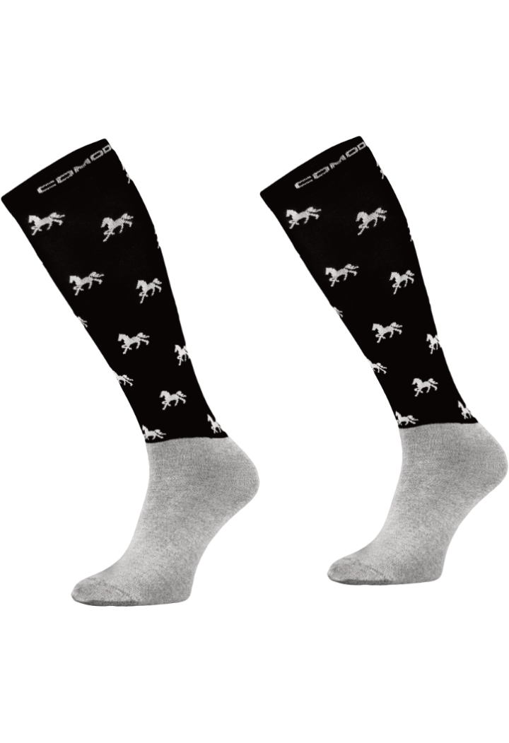 Socken MONDO-CALZA Pferd Mikrofaser
