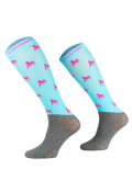 Turquoise/pink