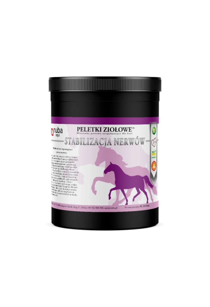 Pellet a base di erbe NUBA EQUI Stabilizacja 1300g
