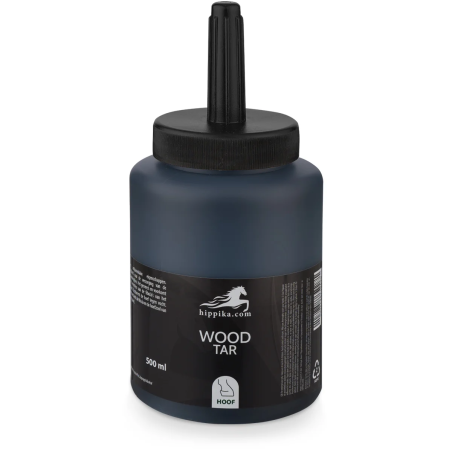 Catrame per zoccoli HIPPIKA con pennello 500ml