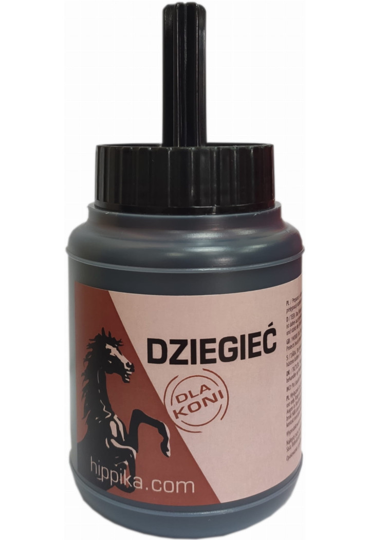 Gudron pentru copite HIPPIKA cu pensulă 500ml