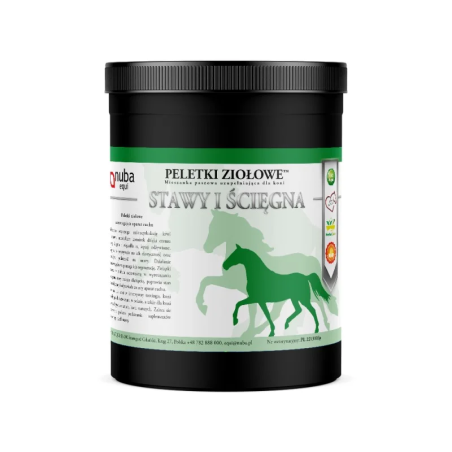 Pellet a base di erbe NUBA EQUI Stawy e tendini 1300g