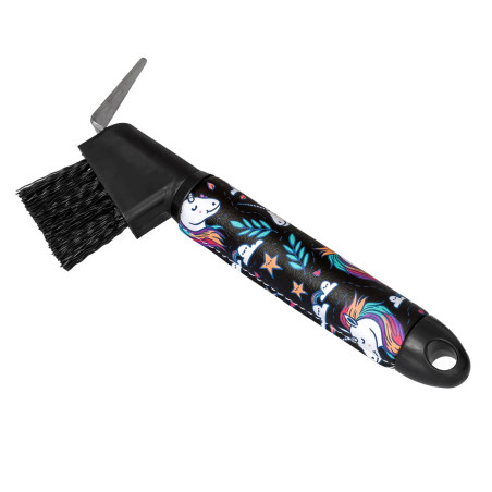 Hoof pick with/brush START Unicorn