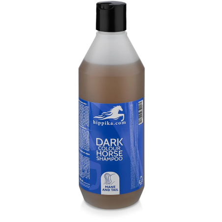 HIPPIKA shampoo per cavalli con capelli scuri 500ml