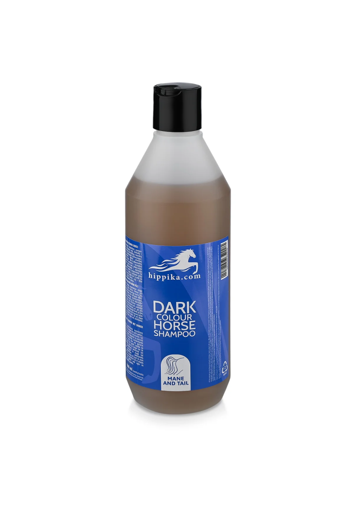 Șampon HIPPIKA pentru cai cu păr negru 500ml