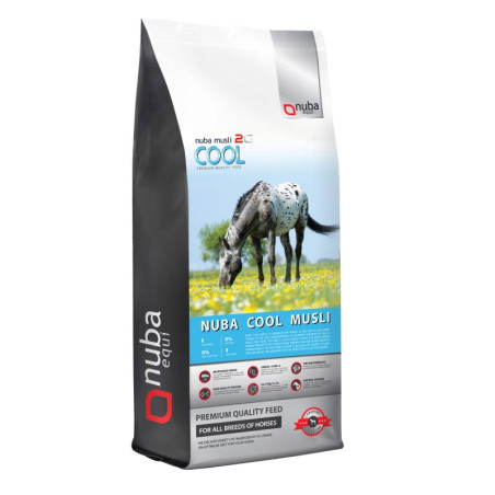 Flux NUBA EQUI Cool 2G energie scăzută. musli 20kg