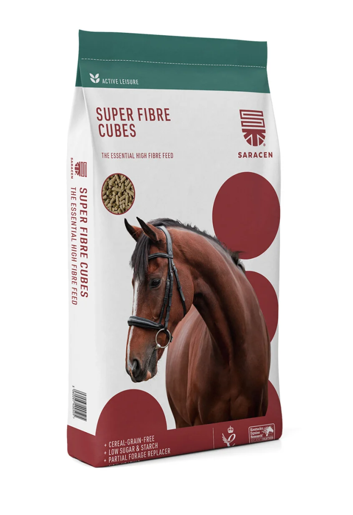 Krmivo SARACEN Super Fibre Cubes granule 20kg