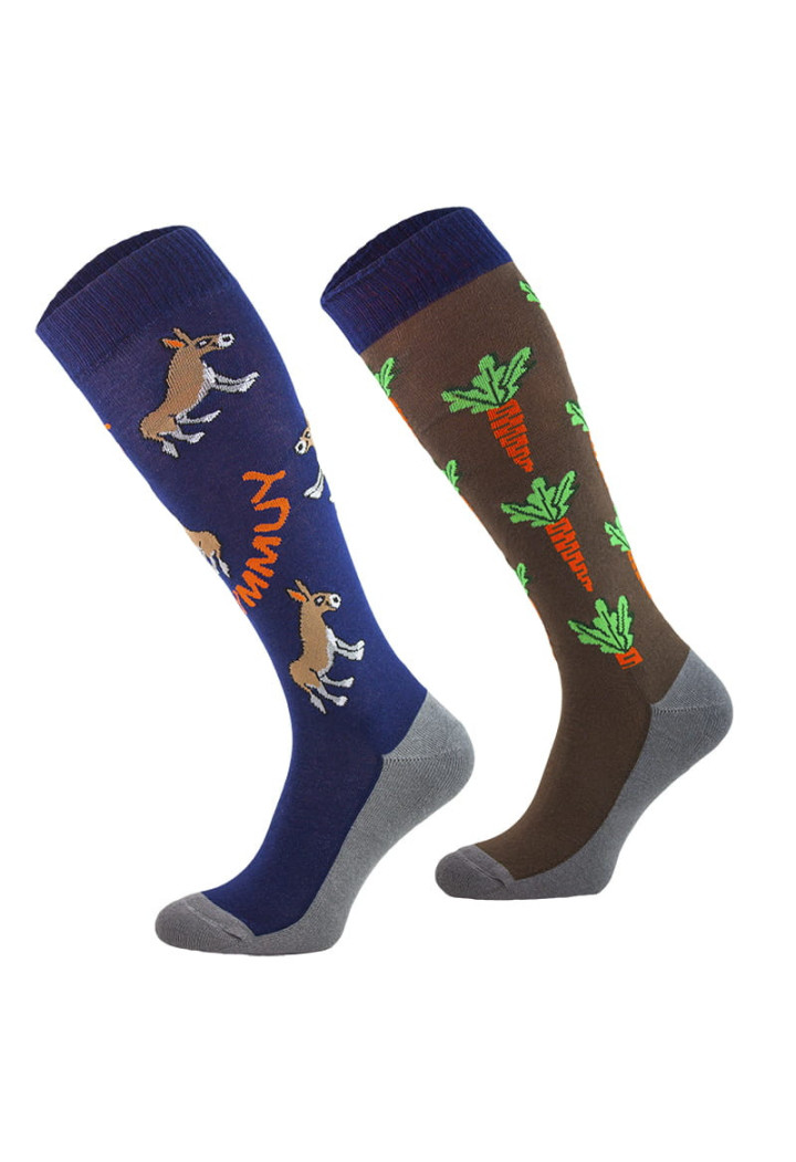 Socken MONDO-CALZA Donkey&Carrot