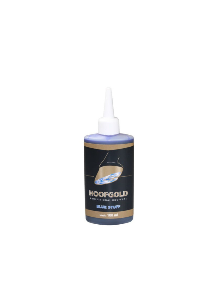 Příprava na střelky kopyt HOOFGOLD Blue Stuff 100ml