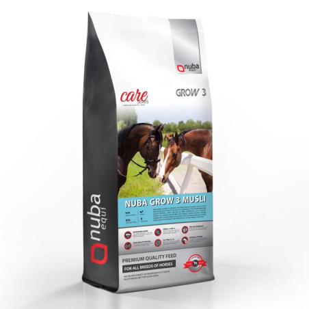 NUBA EQUI Grow3 2G Paste für Dreijährige 20kg Musels