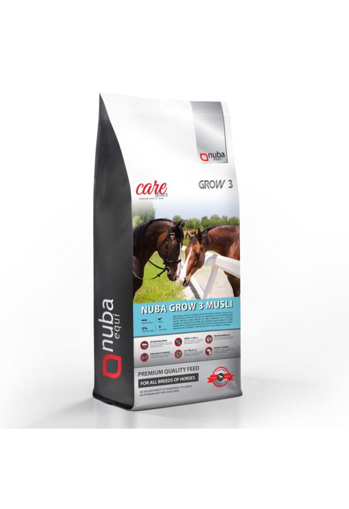 NUBA EQUI Grow3 2G pastă pentru copii de trei ani 20kg musels