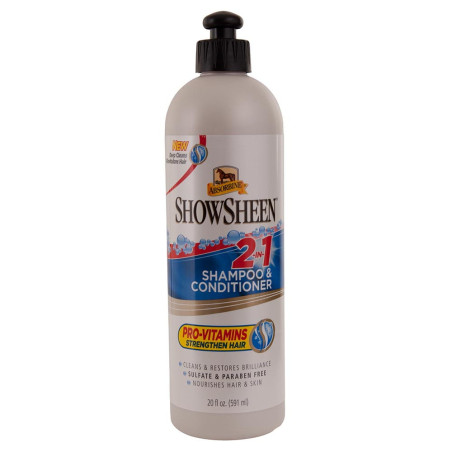 Șampon ABSORBINE 2 în 1 cu balsam 591ml