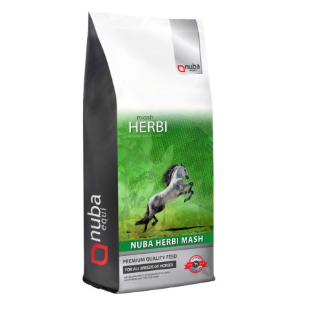 Pasza NUBA EQUI Herbi Mash mesz ziołowy 15kg