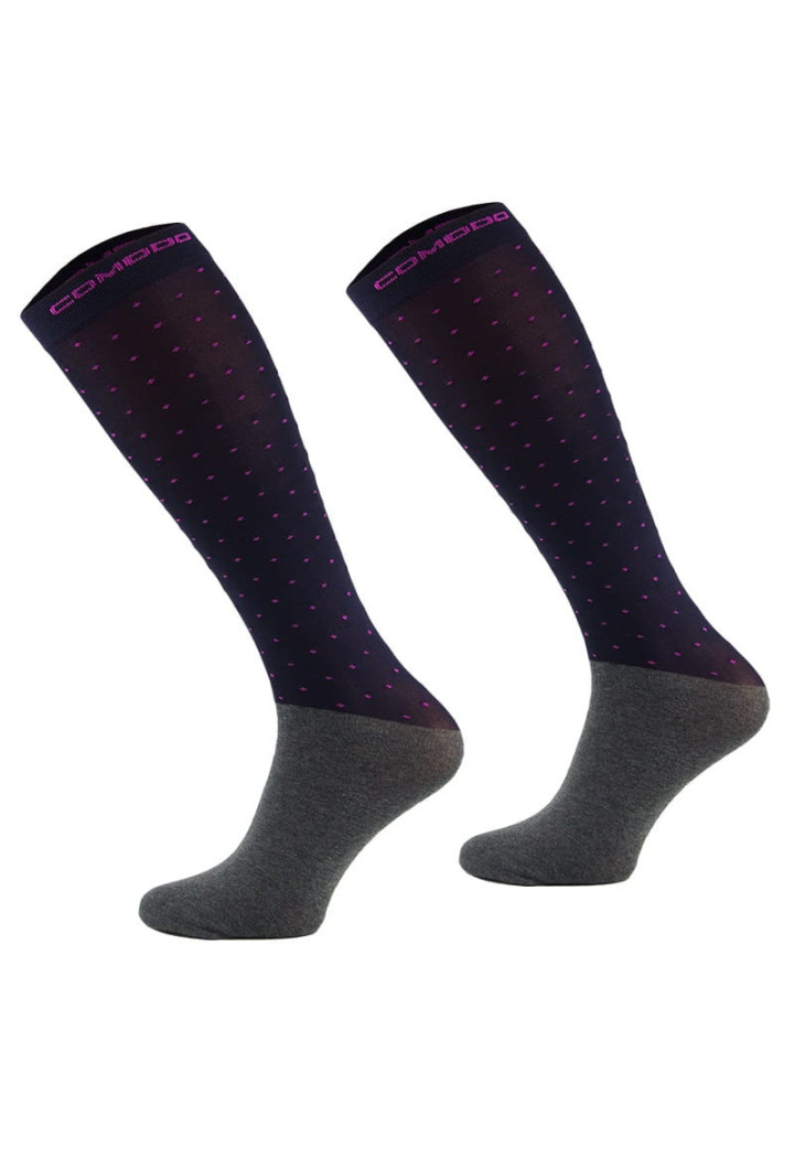 Șosete MONDO-CALZA Dots microfibre