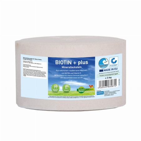 Leckstein Mineral IMIMA Biotin + plus 3kg