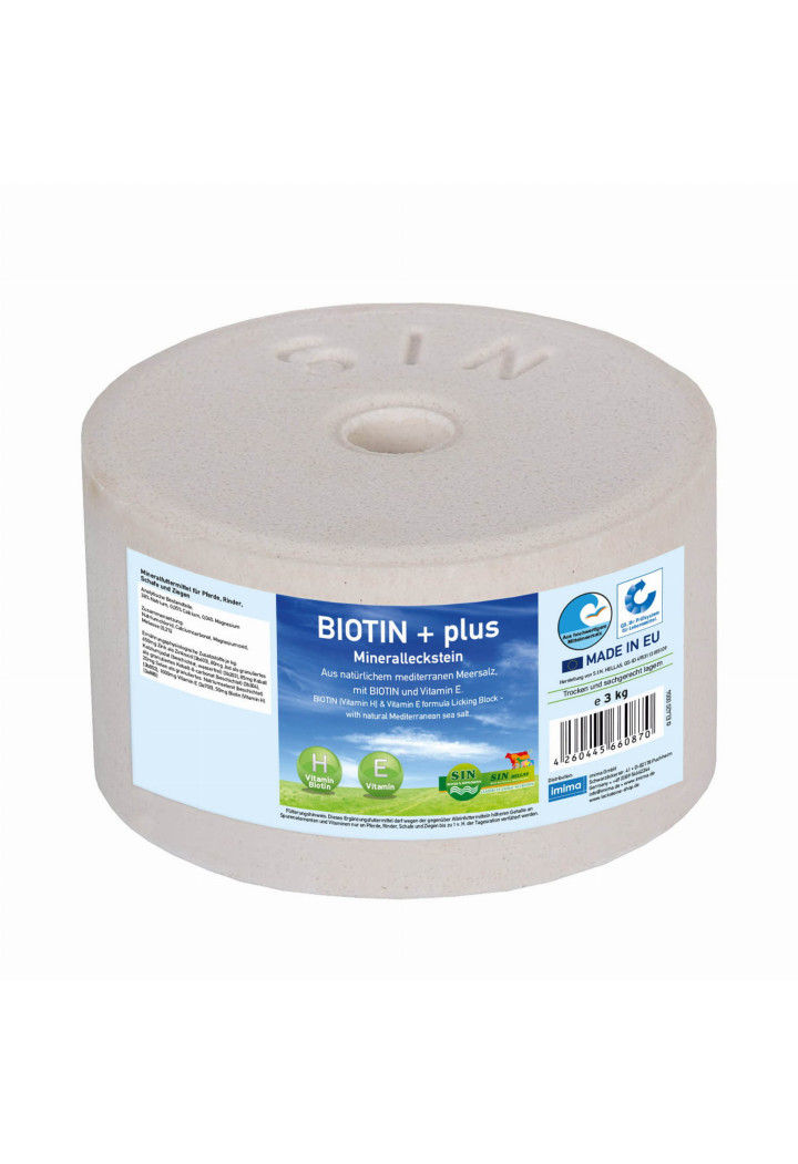Blocco da leccare minerale IMIMA Biotin + più 3kg