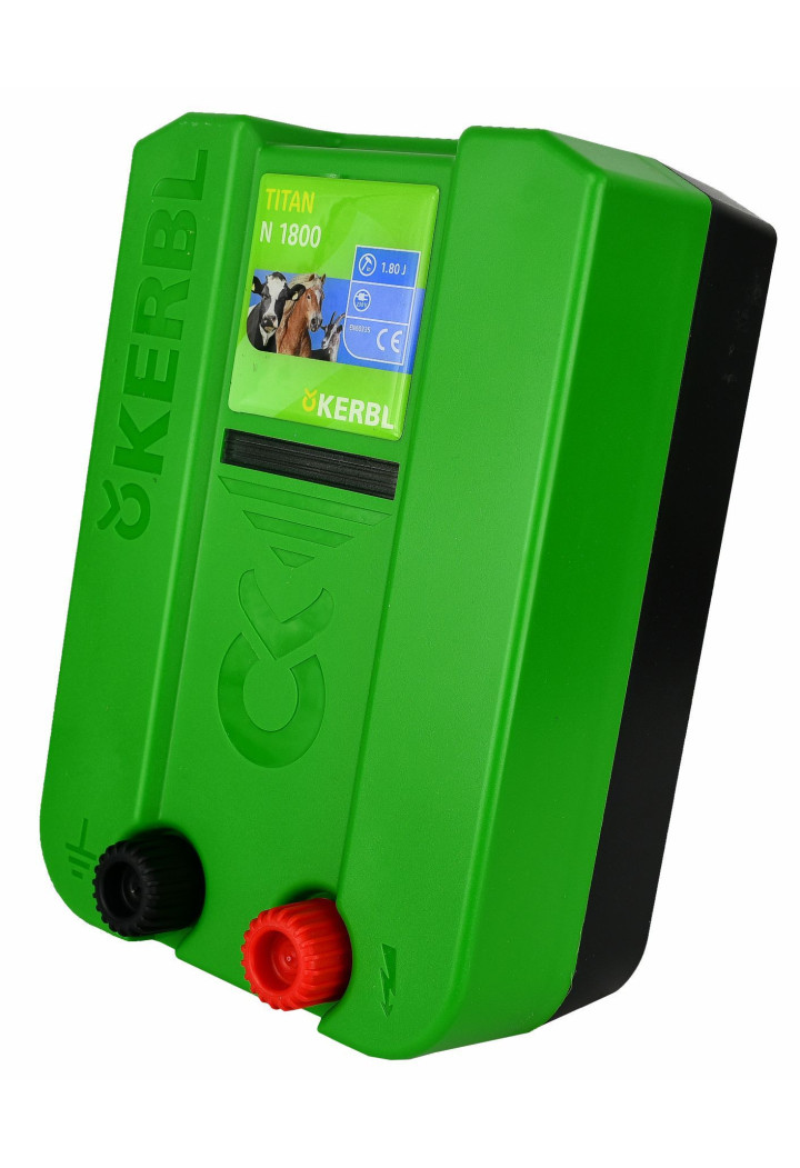Reţeaua Generator de impulsuri pentru gard electric KERBL Titan N1800 1,8 J