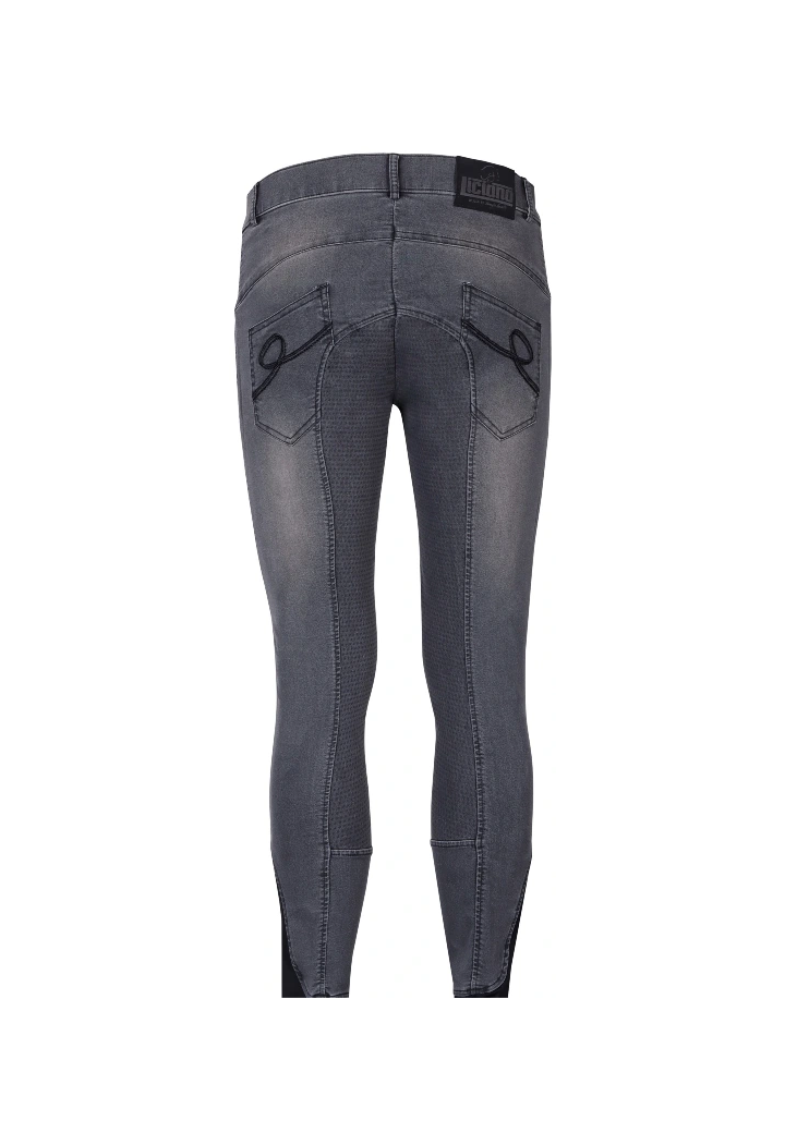 Jezdecké rajtky HH Liciano Denim FullGrip samec