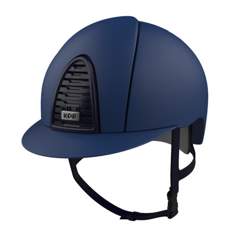 Cască de echitație KEP CromoMatt 2.0 Blue RawBlueGrid